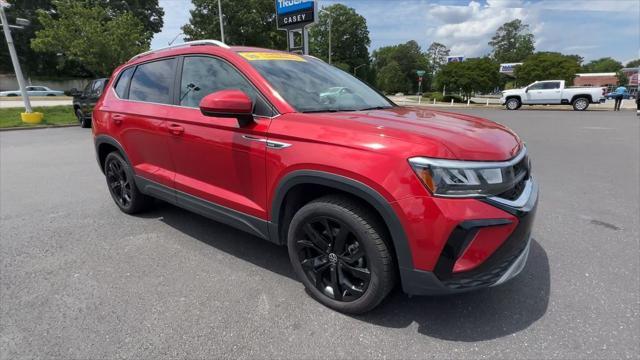 used 2023 Volkswagen Taos car, priced at $22,040