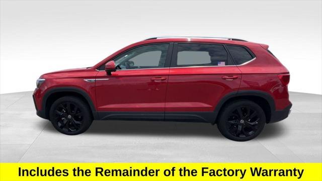 used 2023 Volkswagen Taos car, priced at $21,289