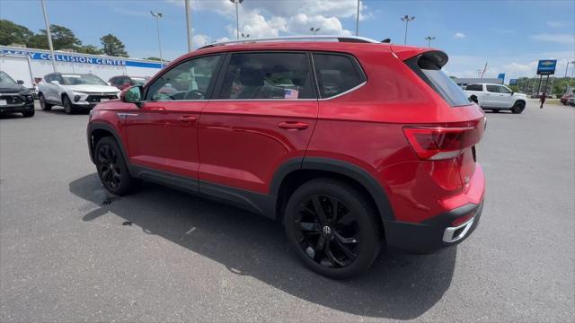 used 2023 Volkswagen Taos car, priced at $22,040