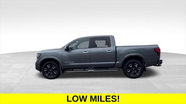 used 2021 Nissan Titan car, priced at $45,352