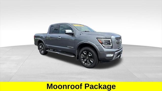 used 2021 Nissan Titan car, priced at $45,352