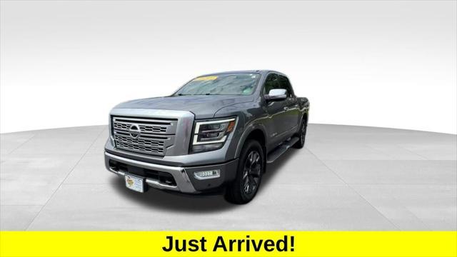 used 2021 Nissan Titan car, priced at $45,352