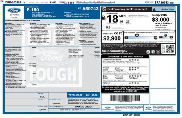 used 2014 Ford F-150 car, priced at $26,017