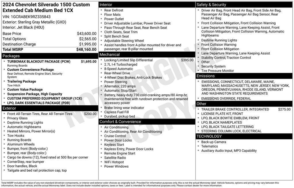 used 2024 Chevrolet Silverado 1500 car, priced at $36,995