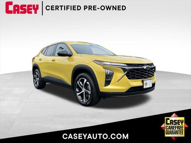 used 2024 Chevrolet Trax car, priced at $24,944