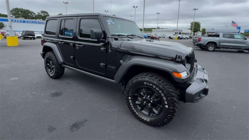 used 2023 Jeep Wrangler car, priced at $45,141