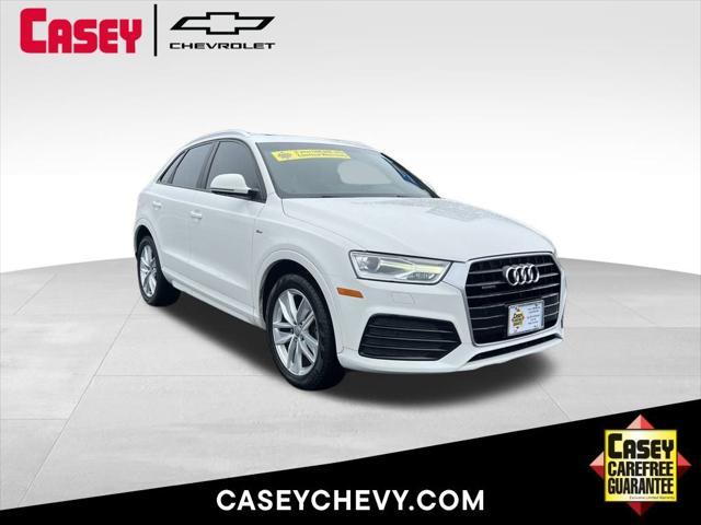 used 2018 Audi Q3 car, priced at $17,500
