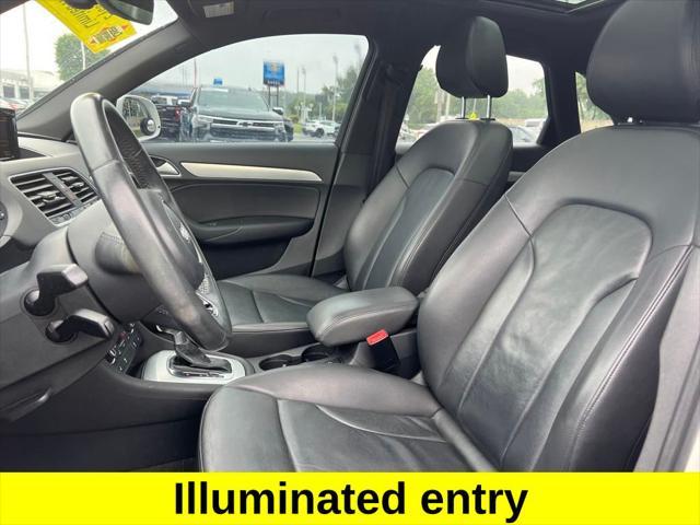 used 2018 Audi Q3 car, priced at $17,500