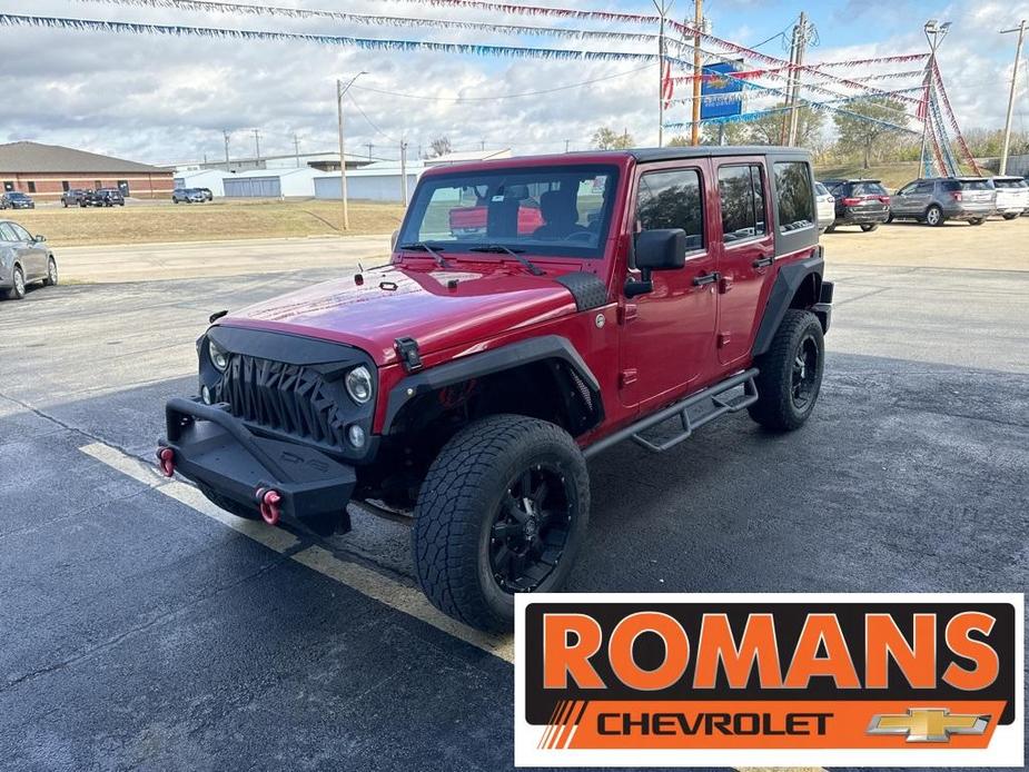 used 2014 Jeep Wrangler Unlimited car, priced at $16,999