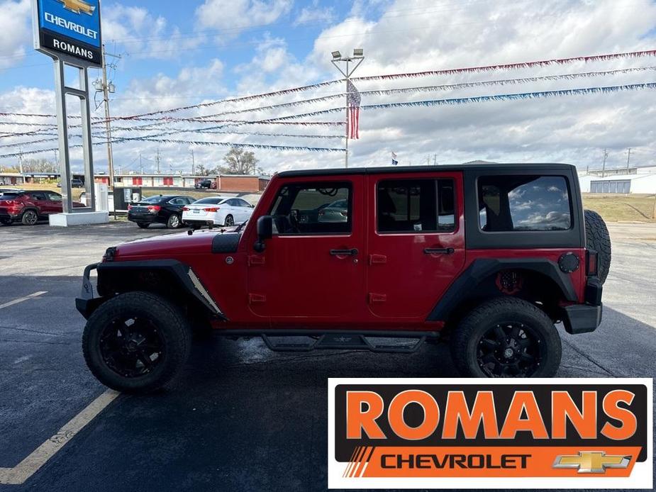 used 2014 Jeep Wrangler Unlimited car, priced at $16,999