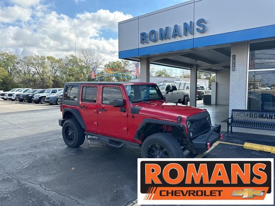 used 2014 Jeep Wrangler Unlimited car, priced at $16,999