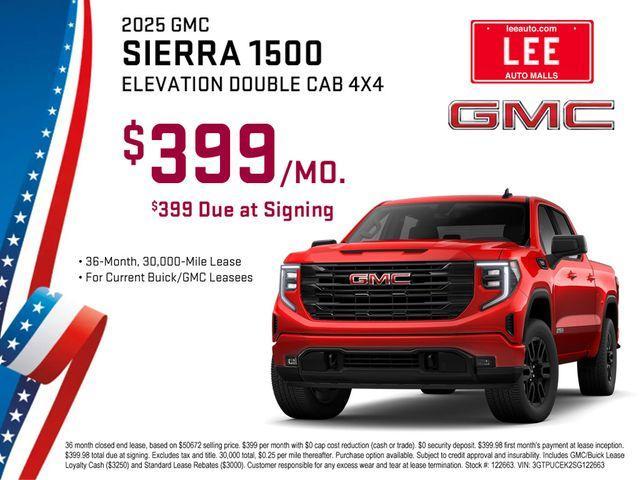 new 2025 GMC Sierra 1500 car, priced at $45,940