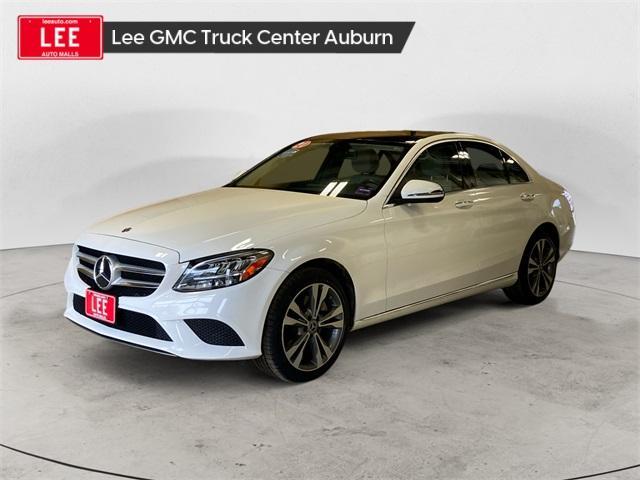 used 2021 Mercedes-Benz C-Class car, priced at $27,997