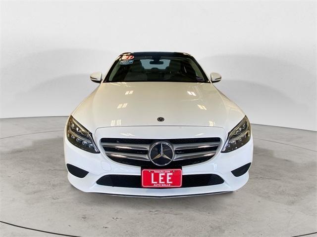 used 2021 Mercedes-Benz C-Class car, priced at $27,997