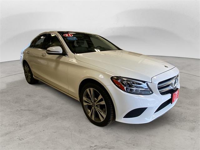 used 2021 Mercedes-Benz C-Class car, priced at $27,997