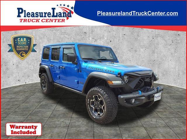 used 2021 Jeep Wrangler Unlimited 4xe car, priced at $35,988