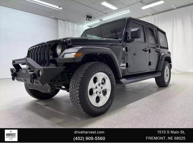 used 2020 Jeep Wrangler Unlimited car, priced at $20,900