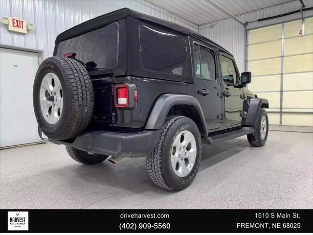 used 2020 Jeep Wrangler Unlimited car, priced at $19,900