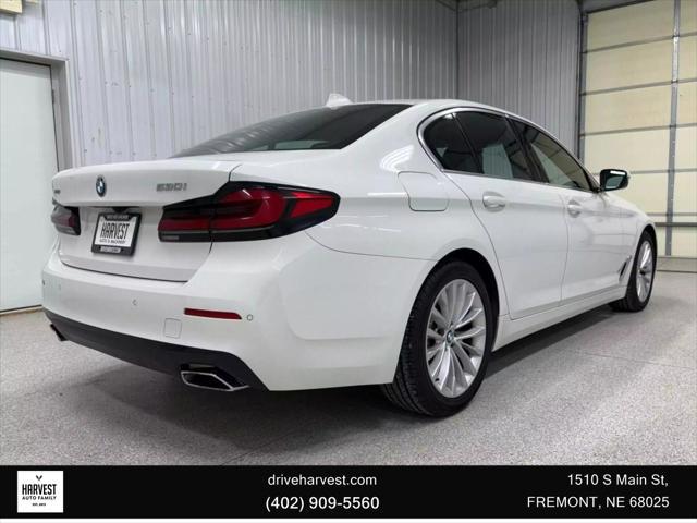 used 2021 BMW 530 car, priced at $29,900