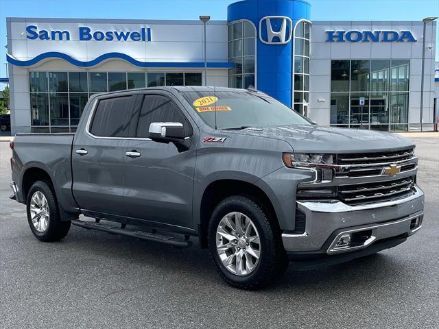 used 2021 Chevrolet Silverado 1500 car, priced at $41,082