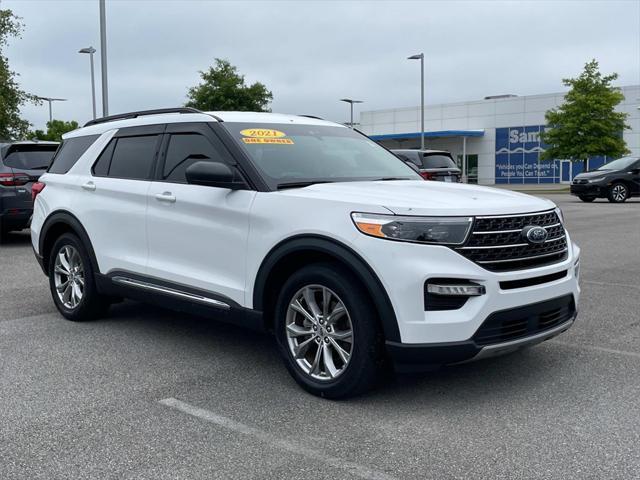 used 2021 Ford Explorer car, priced at $27,400