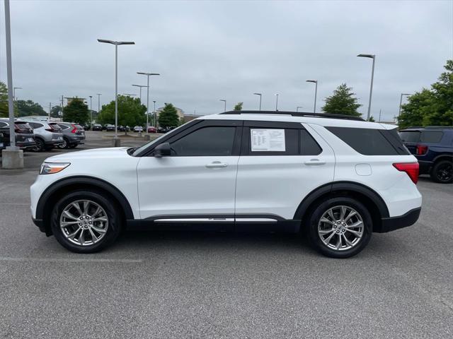 used 2021 Ford Explorer car, priced at $27,400