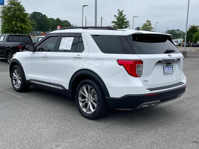 used 2021 Ford Explorer car, priced at $27,400
