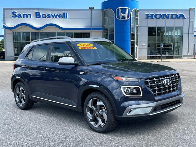 used 2022 Hyundai Venue car, priced at $18,800