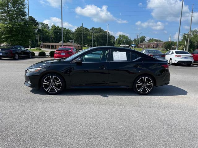 used 2021 Nissan Sentra car, priced at $18,000