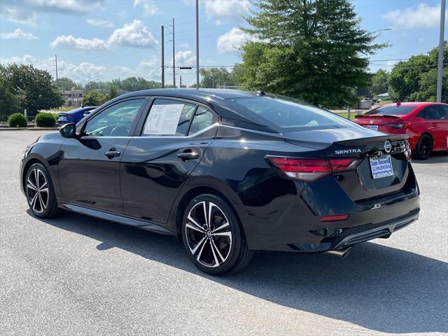 used 2021 Nissan Sentra car, priced at $18,000