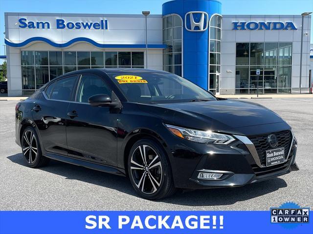 used 2021 Nissan Sentra car, priced at $18,000