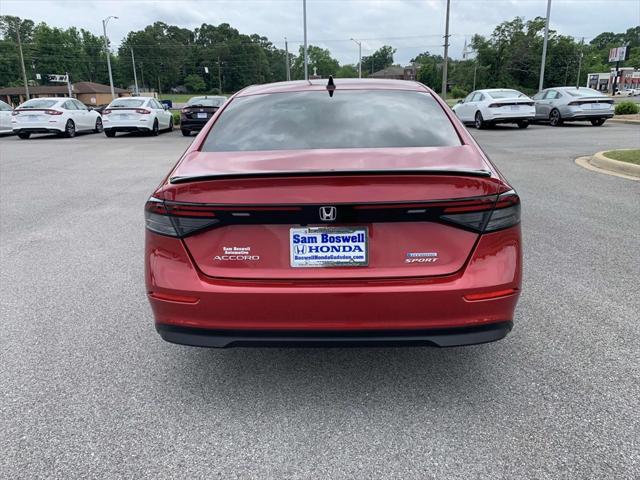 new 2024 Honda Accord Hybrid car, priced at $33,990