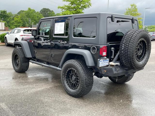 used 2015 Jeep Wrangler Unlimited car, priced at $20,000