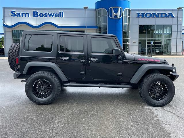 used 2015 Jeep Wrangler Unlimited car, priced at $20,000