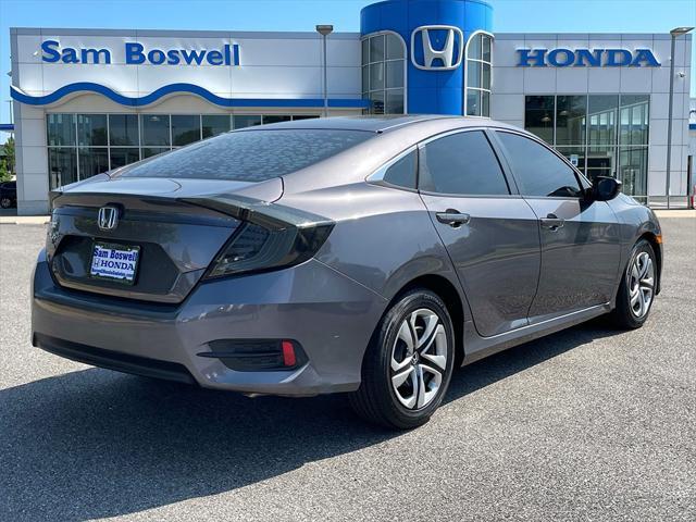 used 2016 Honda Civic car, priced at $9,820