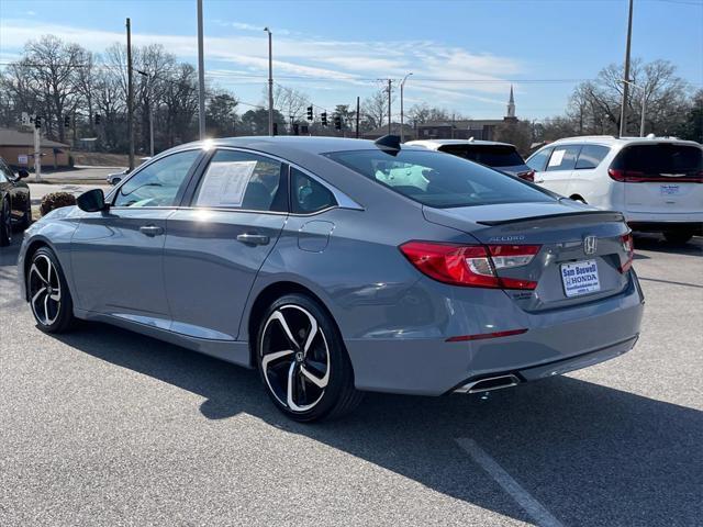 used 2021 Honda Accord car, priced at $25,400