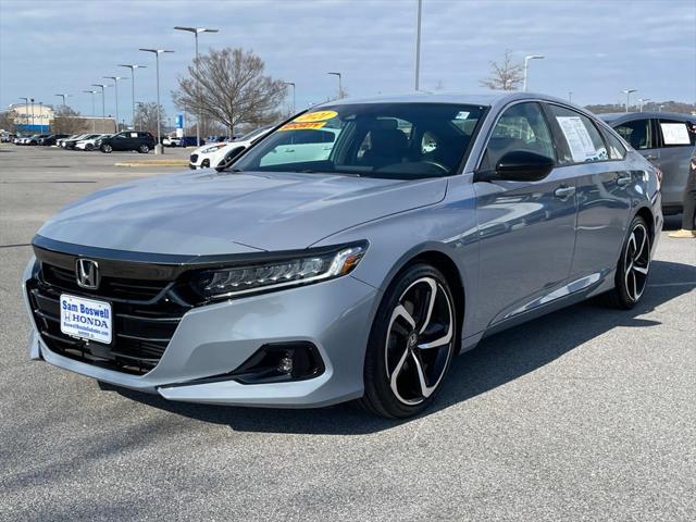 used 2021 Honda Accord car, priced at $25,400