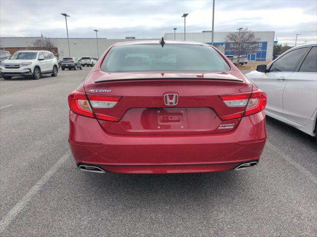 used 2021 Honda Accord car, priced at $26,500