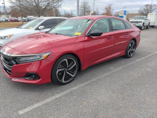 used 2021 Honda Accord car, priced at $26,500