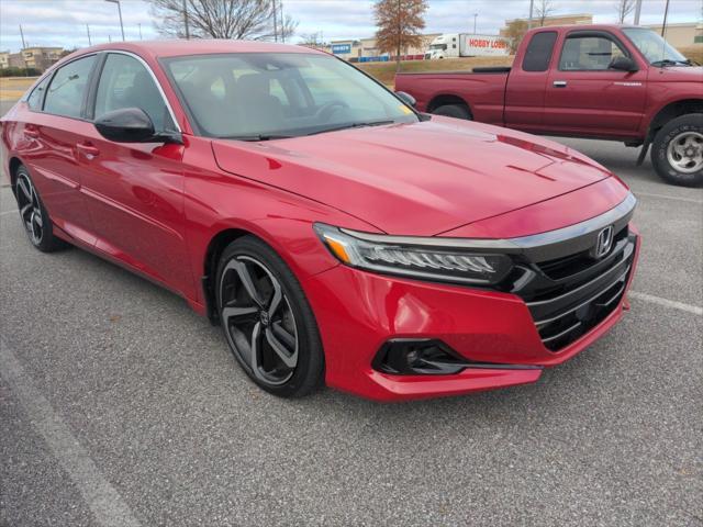 used 2021 Honda Accord car, priced at $26,500