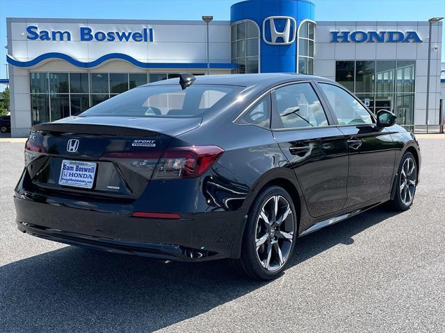 new 2025 Honda Civic Hybrid car, priced at $33,100
