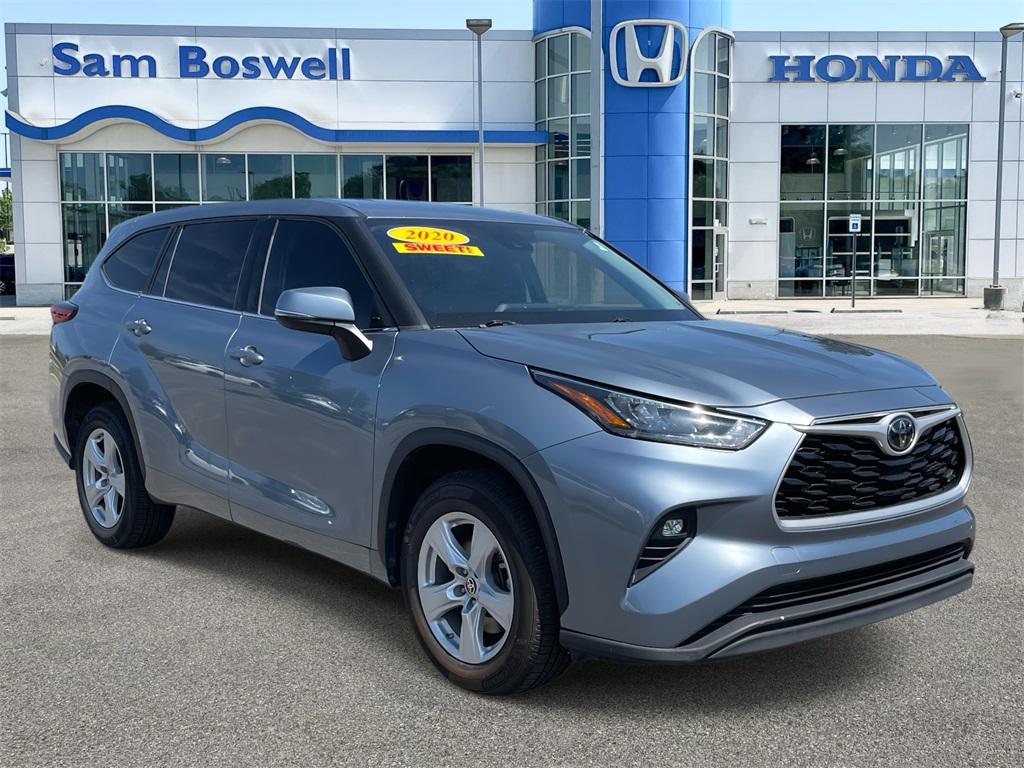 used 2020 Toyota Highlander car, priced at $21,900