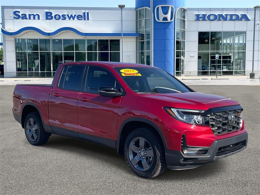 used 2025 Honda Ridgeline car, priced at $38,000
