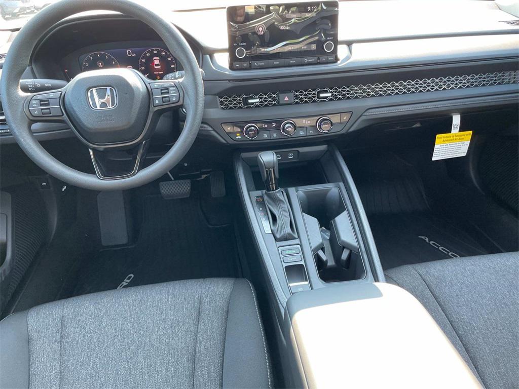 new 2025 Honda Accord car, priced at $31,710
