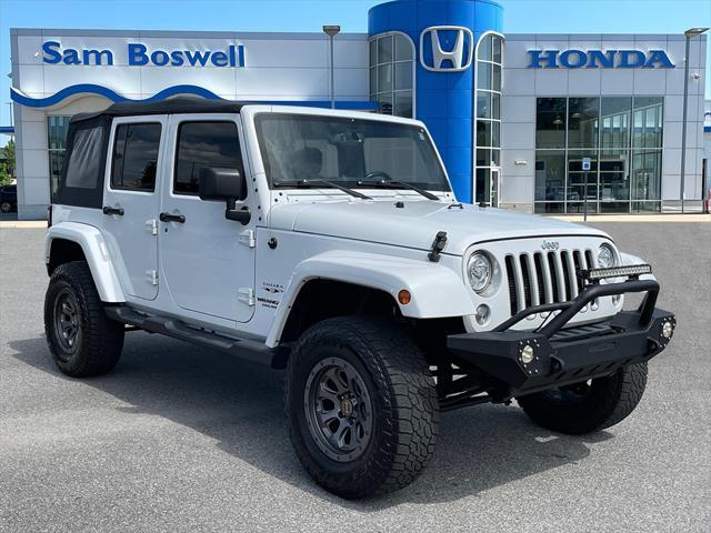 used 2017 Jeep Wrangler Unlimited car, priced at $21,715