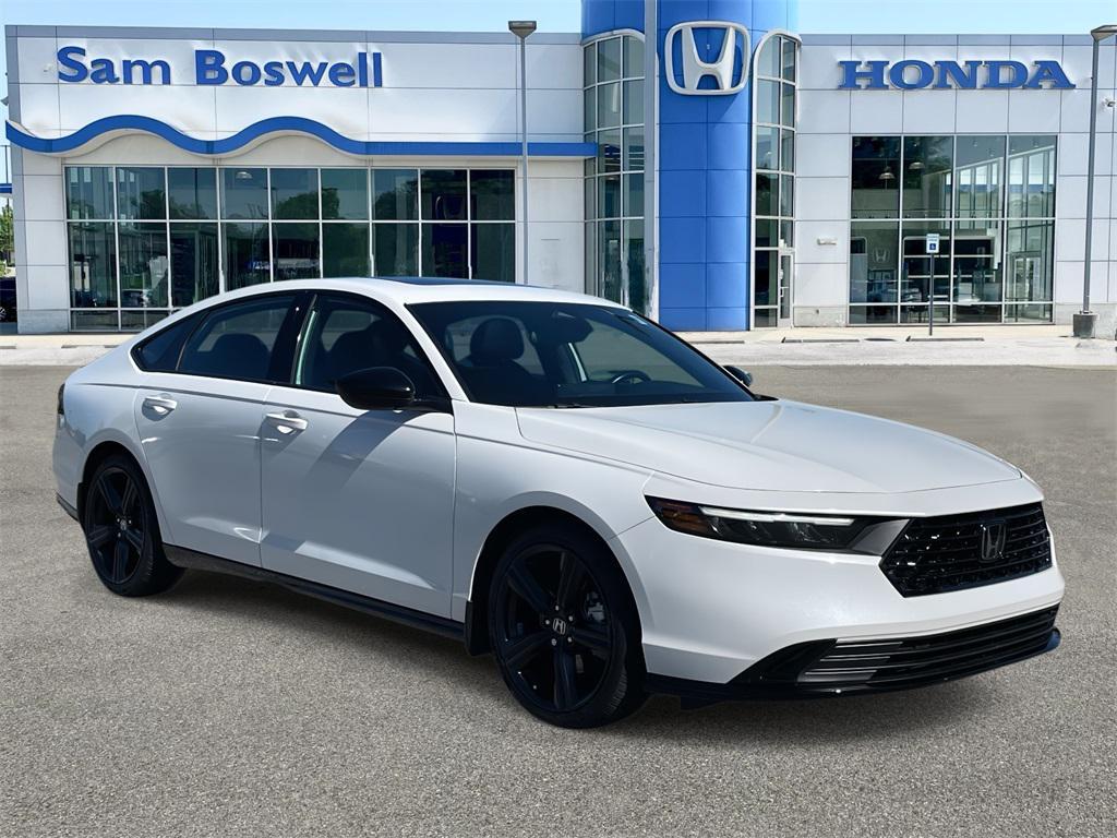 used 2024 Honda Accord Hybrid car, priced at $28,200