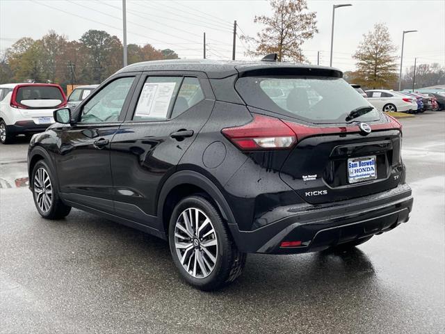 used 2021 Nissan Kicks car, priced at $13,898