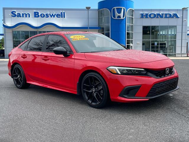 used 2023 Honda Civic Si car, priced at $25,000