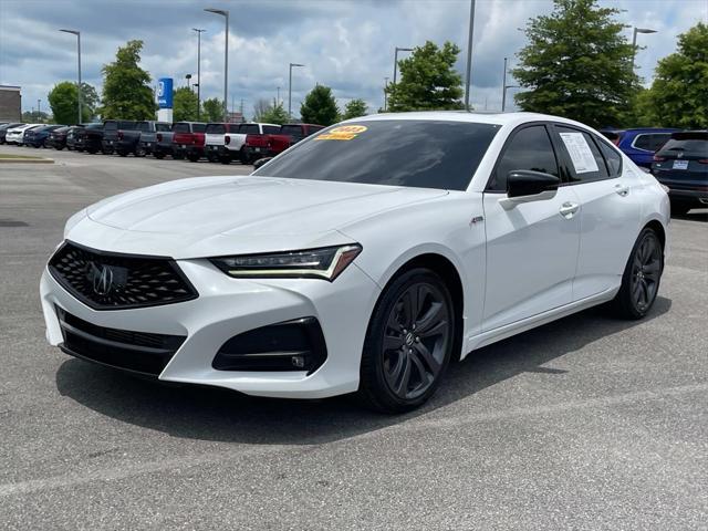 used 2023 Acura TLX car, priced at $34,800