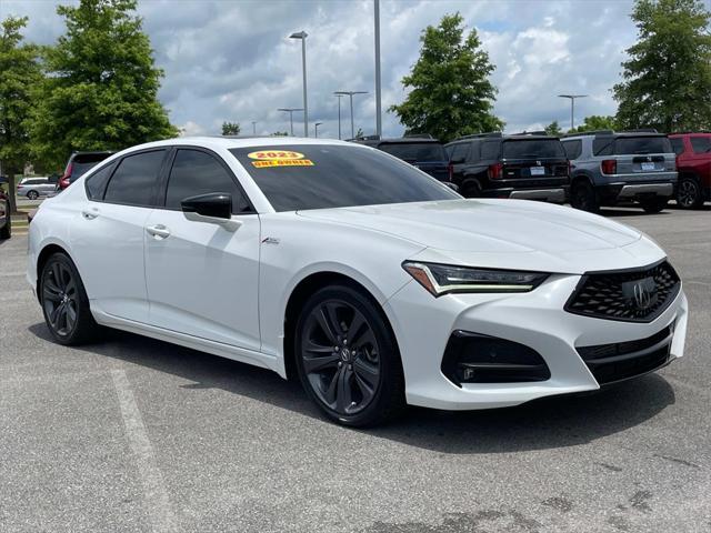 used 2023 Acura TLX car, priced at $34,800